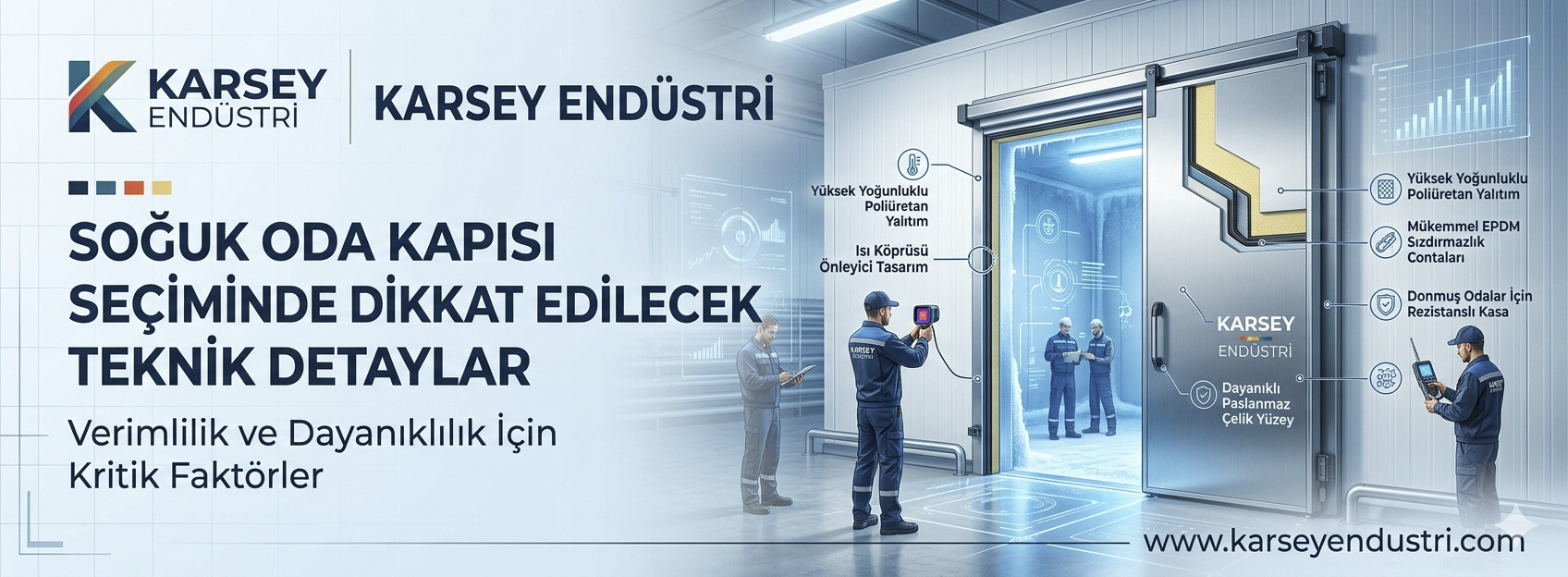soğuk oda kapısı seçiminde dikkat edilecek 5 teknik detay