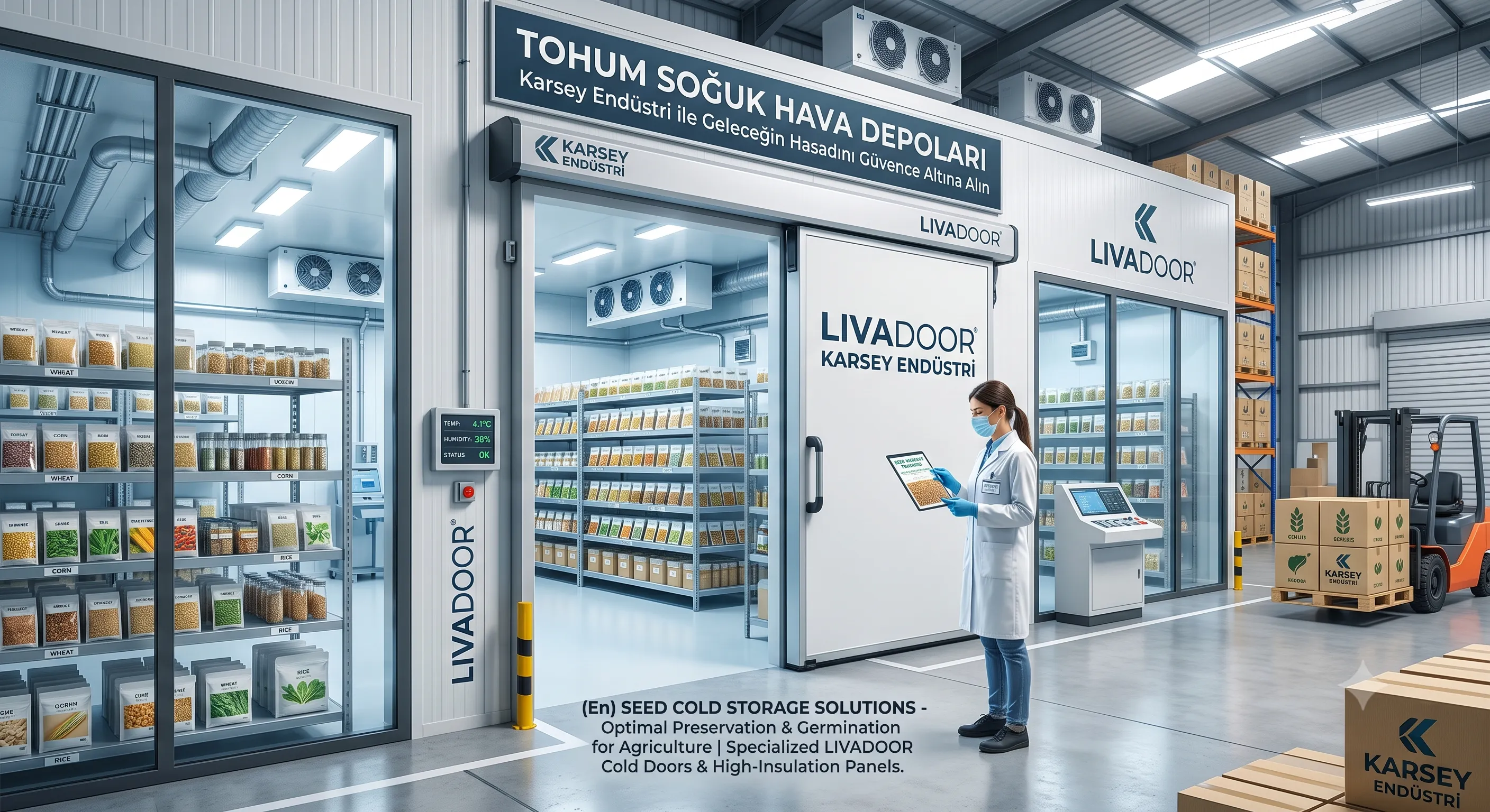 Tohum Soğuk Hava Depoları: Geleceğin Hasadını Güvence Altına Alın