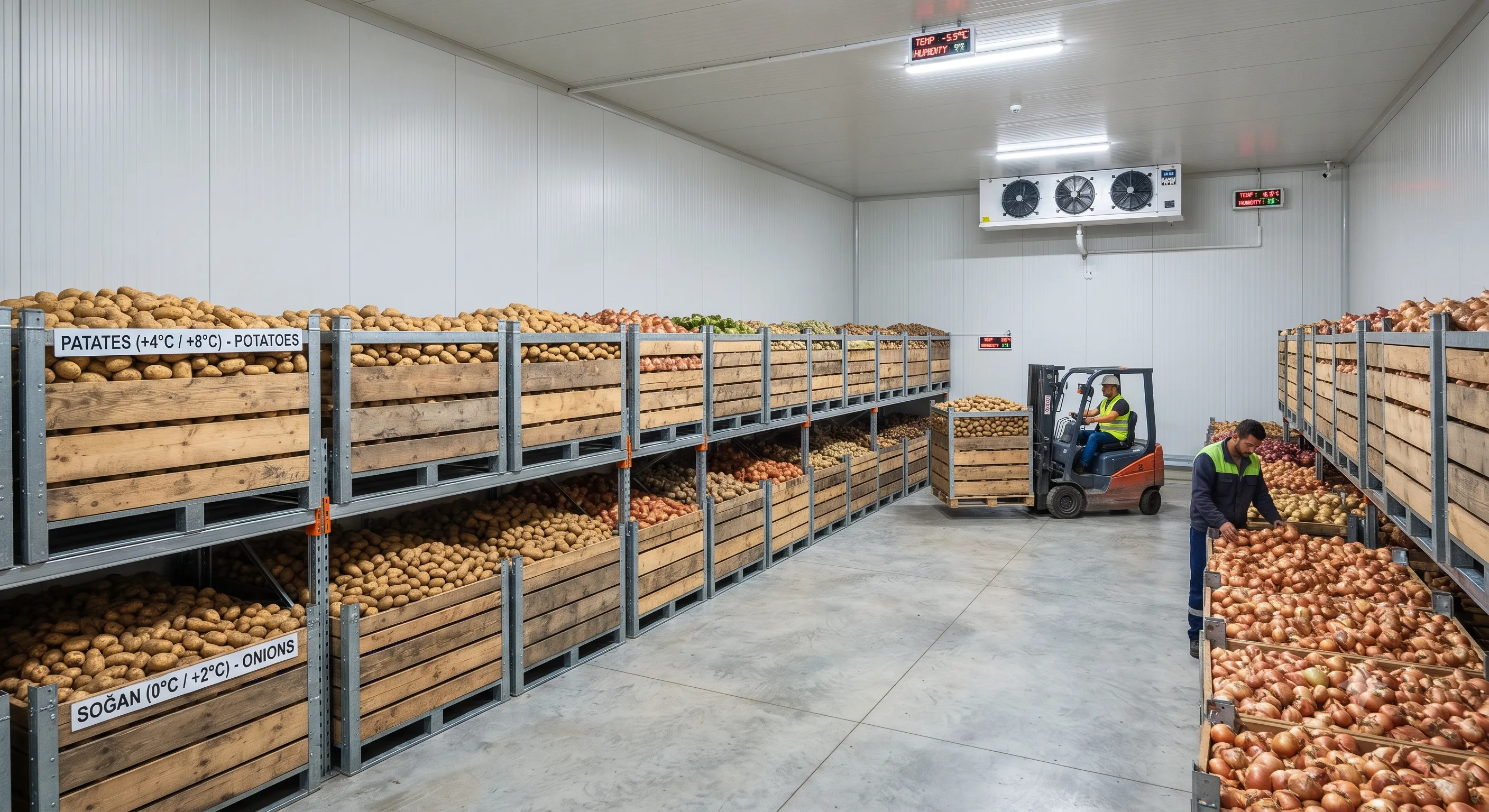 Patates ve Soğan Soğuk Hava Tesisi Kurulumu: Modern Depolama Rehberi