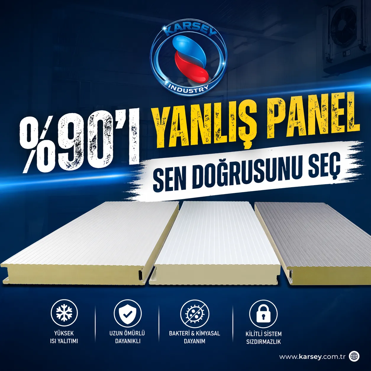 Soğuk Oda Panel Çeşitleri Nelerdir? (POLY, PVC, CR-NI 304 Detaylı Rehber)