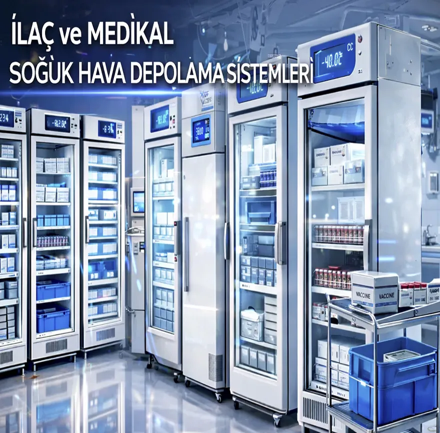 İlaç ve Medikal Soğuk Hava Depolama Sistemleri